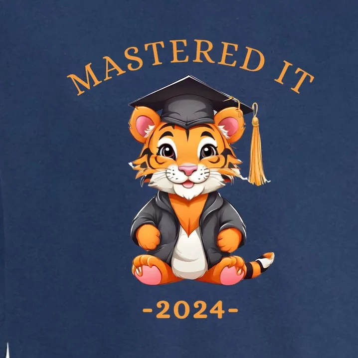 Masters Degree Graduation 2024 Mastered It Garment-Dyed Sweatshirt