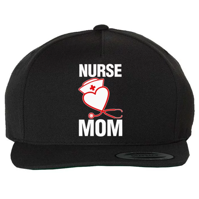 Mother's Day Gift Nurse Mom Wool Snapback Cap