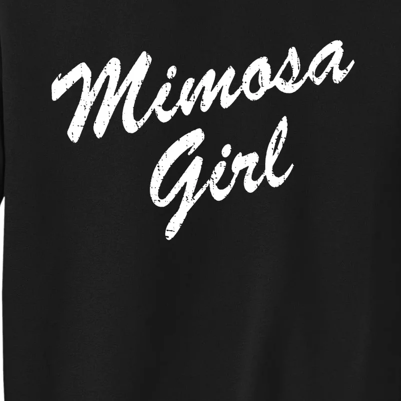 Mimosa Distressed Gift Tall Sweatshirt