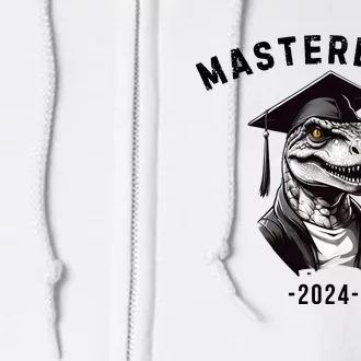 Masters Degree Graduation 2024 Mastered It Full Zip Hoodie