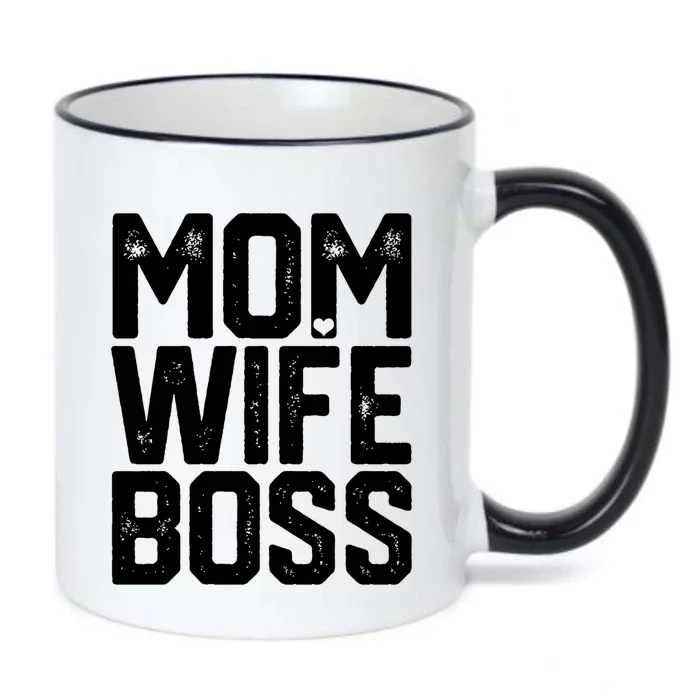 Mother's Day Gift Ideas Wife Mom Boss Great Gift Mommy Cute Black Color Changing Mug