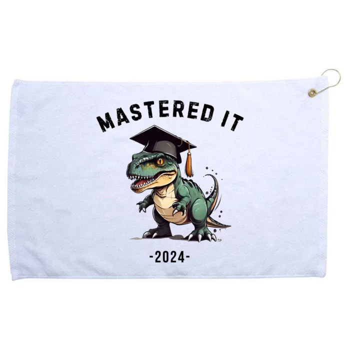 Masters Degree Graduation 2024 Mastered It Grommeted Golf Towel