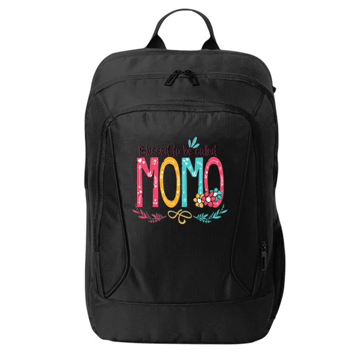 Mothers Day Gift Blessed To Be Called Momo City Backpack