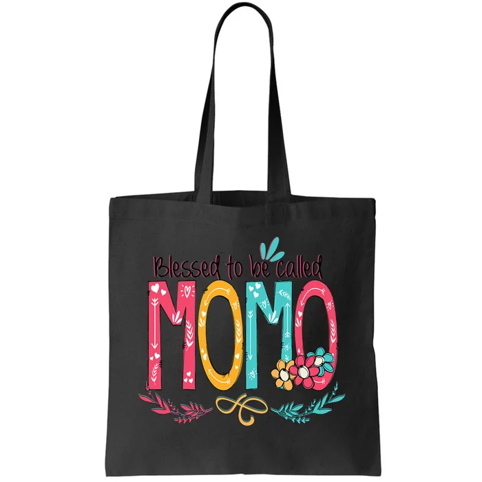 Mothers Day Gift Blessed To Be Called Momo Tote Bag