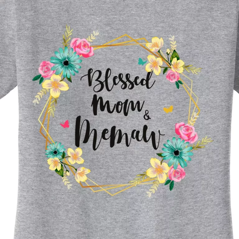 Mothers Day Gift Blessed To Be Called Memaw Women's T-Shirt