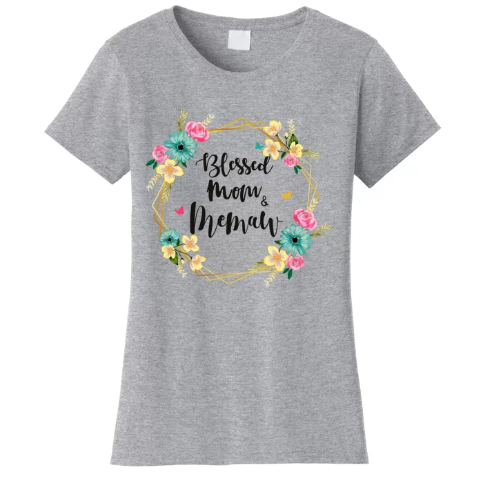 Mothers Day Gift Blessed To Be Called Memaw Women's T-Shirt