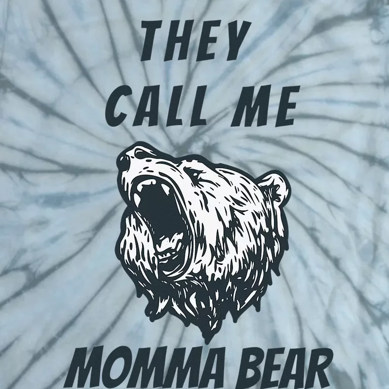 Mother's Day Gift for Momma Bear Wife Grandmother Aunt Lady Tie-Dye T-Shirt