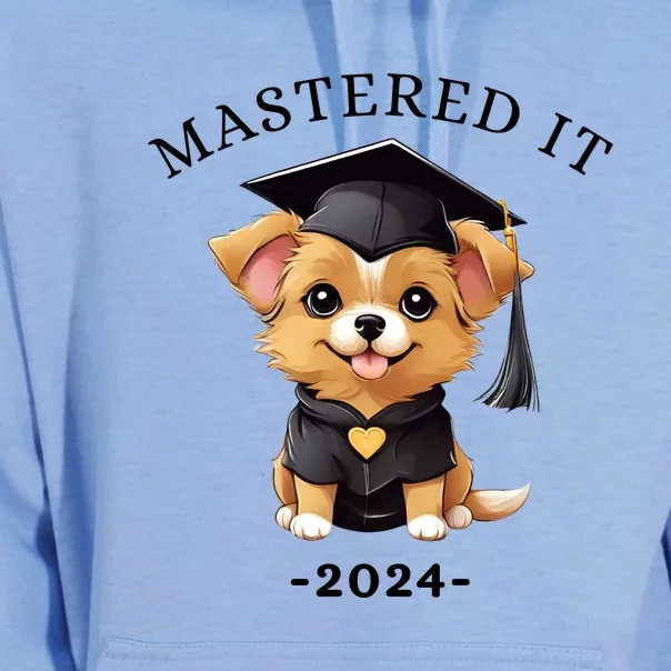 Masters Degree Graduation 2024 Mastered It Unisex Surf Hoodie