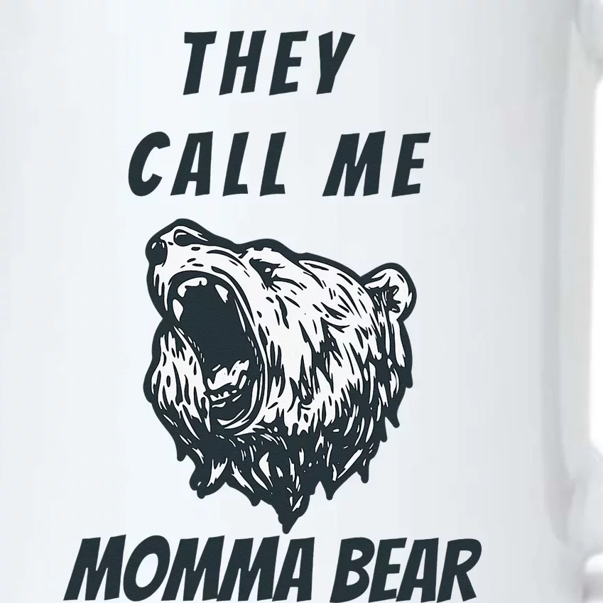 Mother's Day Gift for Momma Bear Wife Grandmother Aunt Lady Black Color Changing Mug