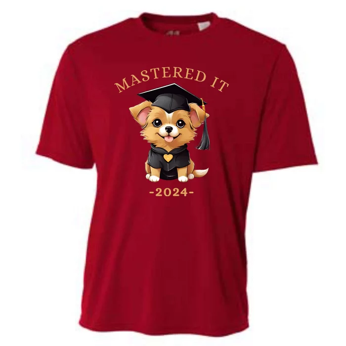 Masters Degree Graduation 2024 Mastered It Cooling Performance Crew T-Shirt