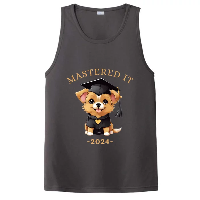 Masters Degree Graduation 2024 Mastered It Performance Tank