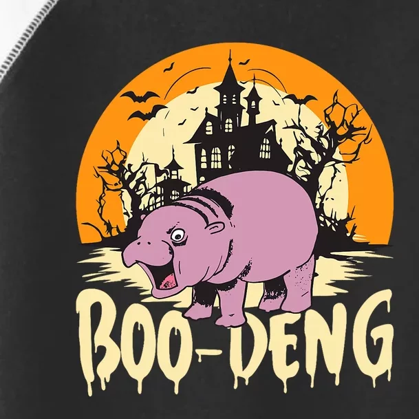 Moo Deng Halloween Boo Deng Halloween Toddler Fine Jersey T-Shirt