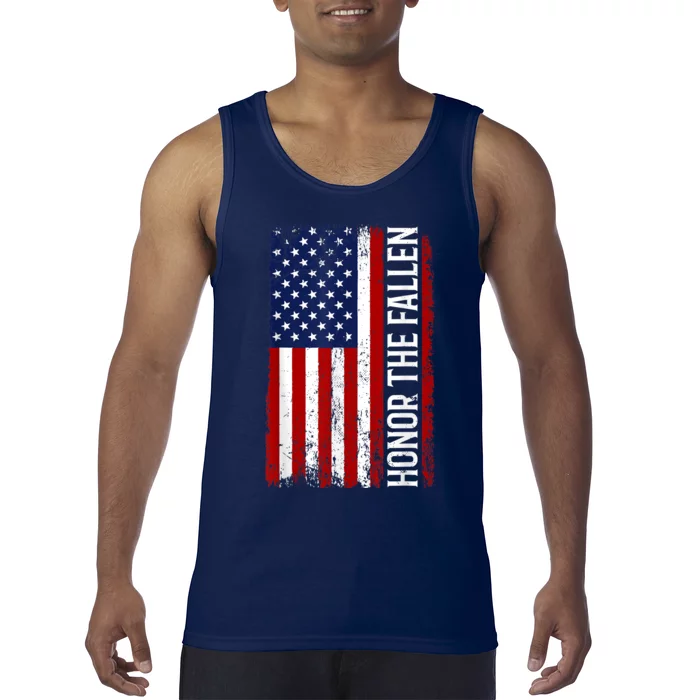 Memorial Day Honor And Remember The Fallen Tank Top