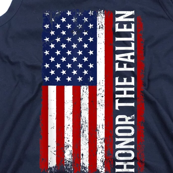 Memorial Day Honor And Remember The Fallen Tank Top