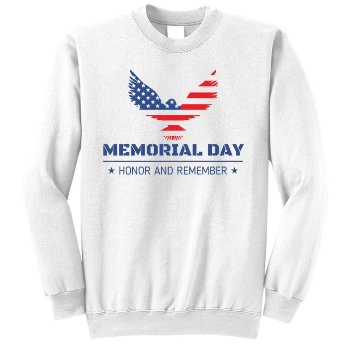 Memorial Day Honor And Remember Sweatshirt