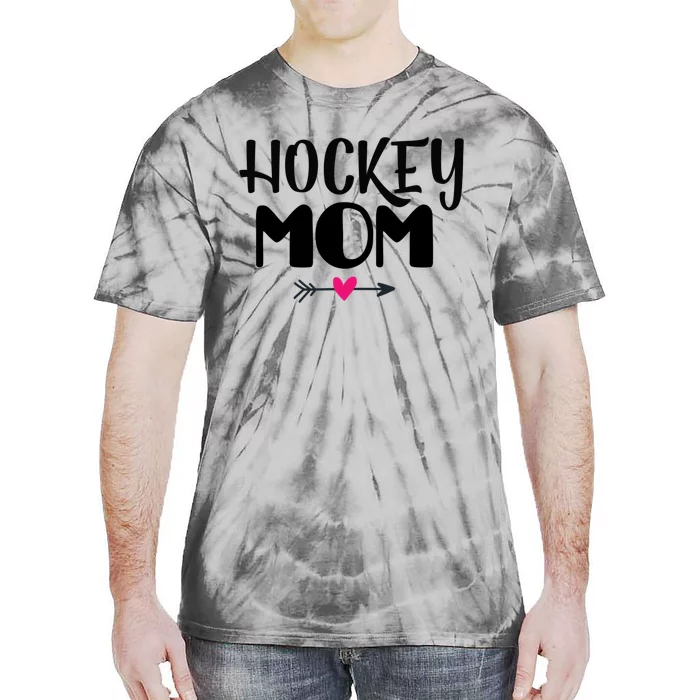 Mother's Day Hockey Mom Sport Fan Funny Gift Tie-Dye T-Shirt