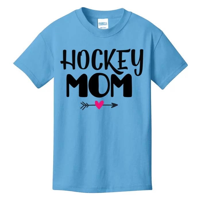 Mother's Day Hockey Mom Sport Fan Funny Gift Kids T-Shirt