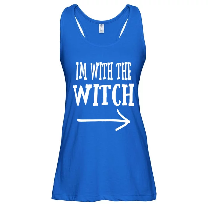 Mom Dad Halloween Costume Trick Or Treat Parent Witch Gift Ladies Essential Flowy Tank