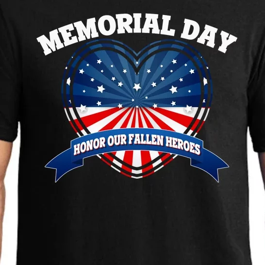 Memorial Day Honor Our Fallen Heroes Pajama Set