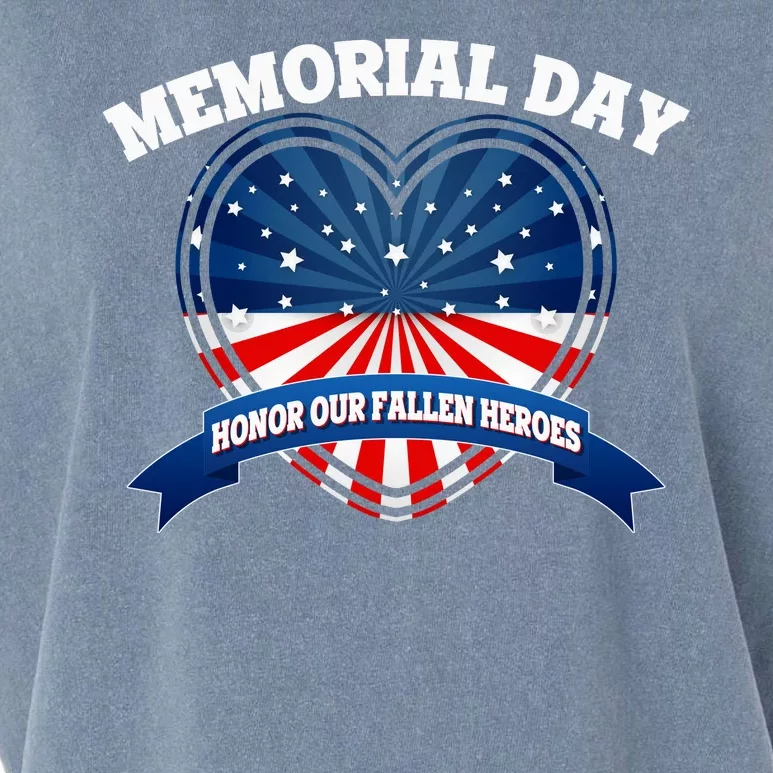 Memorial Day Honor Our Fallen Heroes Garment-Dyed Women's Muscle Tee