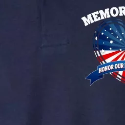 Memorial Day Honor Our Fallen Heroes Softstyle Adult Sport Polo