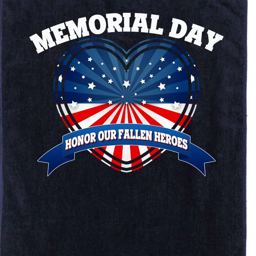 Memorial Day Honor Our Fallen Heroes Platinum Collection Golf Towel