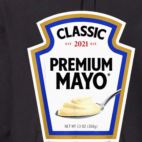 Mayonnaise Diy Halloween Costume Matching Group Mayo Premium Hoodie