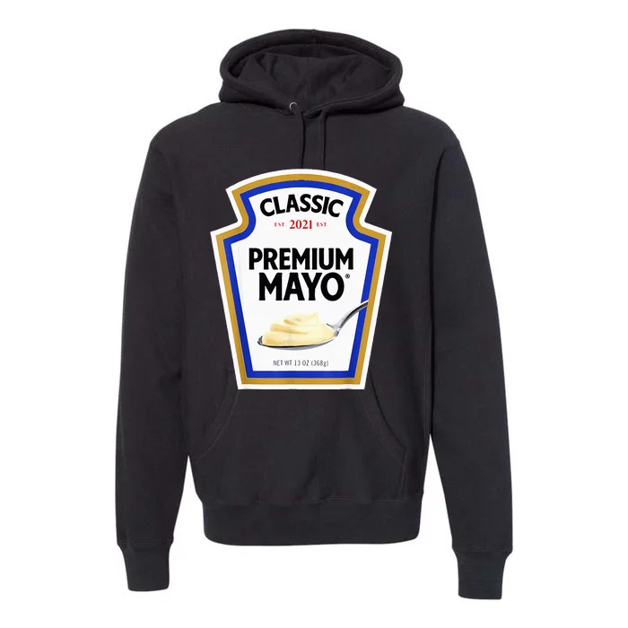 Mayonnaise Diy Halloween Costume Matching Group Mayo Premium Hoodie