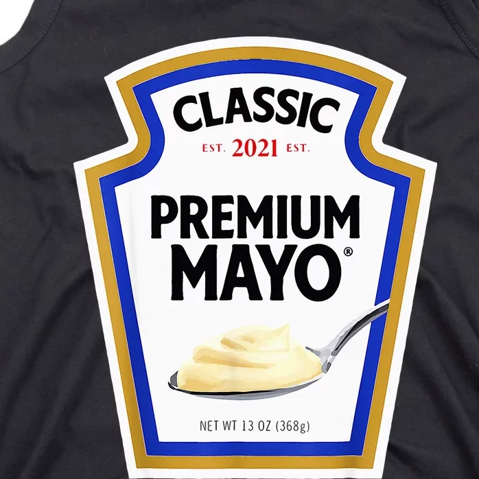 Mayonnaise Diy Halloween Costume Matching Group Mayo Tank Top