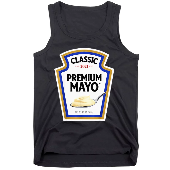 Mayonnaise Diy Halloween Costume Matching Group Mayo Tank Top