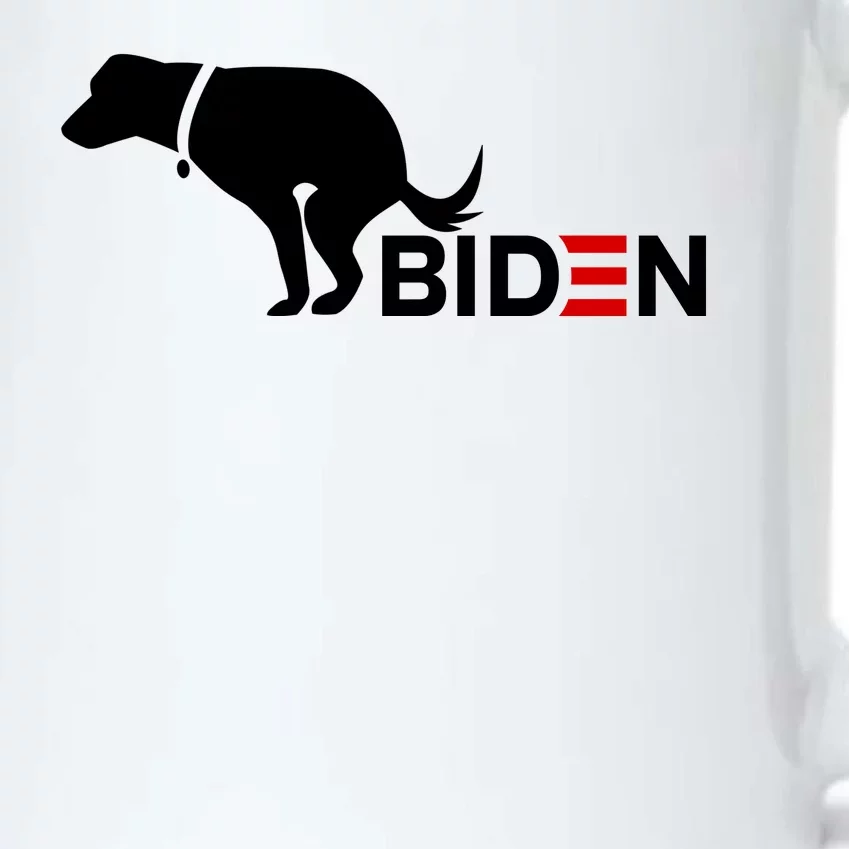 My Dog Hates Biden Funny Anti Biden Black Color Changing Mug