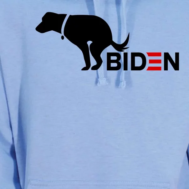 My Dog Hates Biden Funny Anti Biden Unisex Surf Hoodie