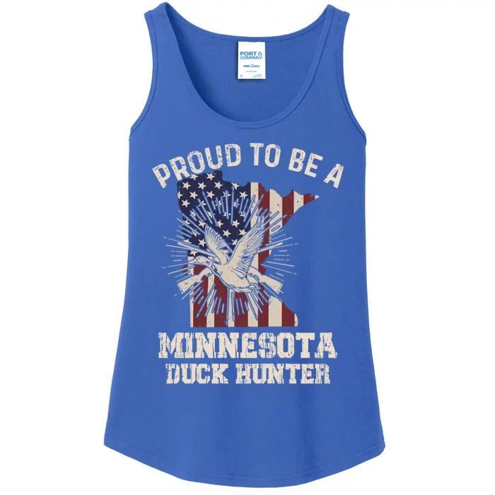 Minnesota Duck Hunting Quote Duck Hunter Gift Ladies Essential Tank