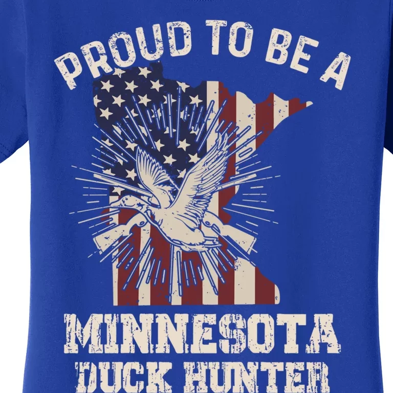 Minnesota Duck Hunting Quote Duck Hunter Gift Women's T-Shirt