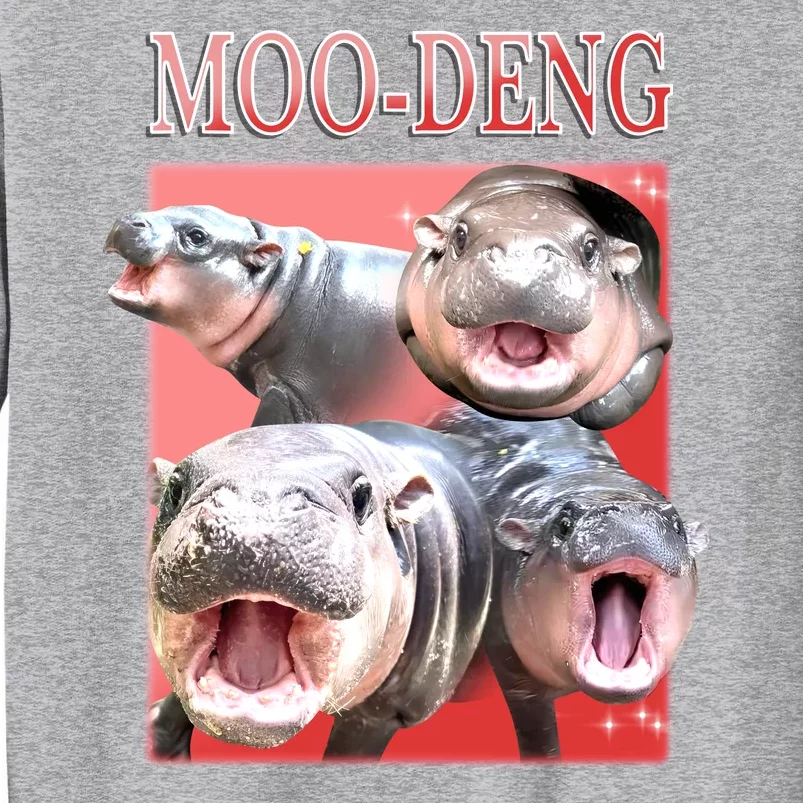 Moo Deng Hippo Meme Funny Sweatshirt