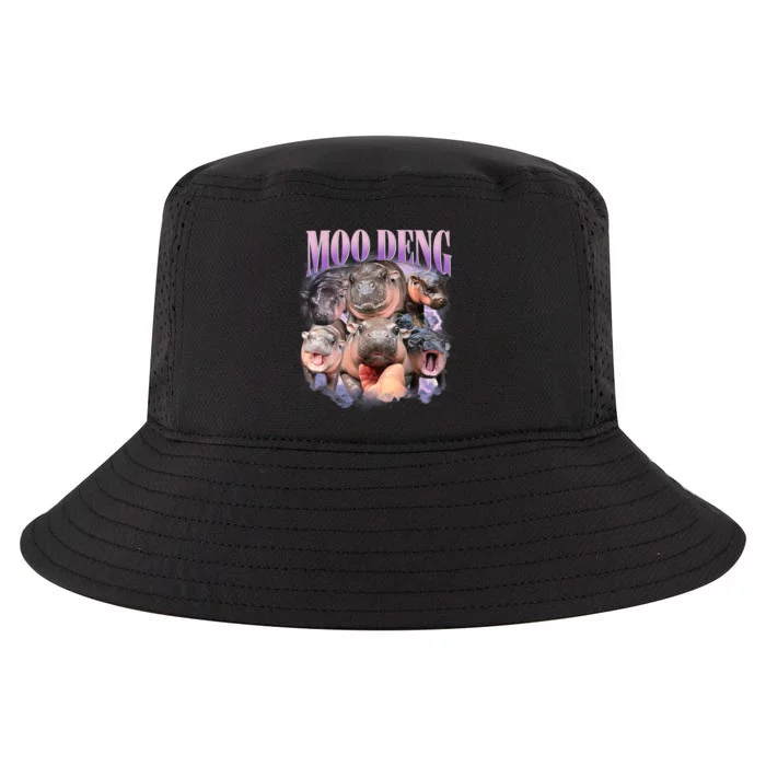 Moo Deng Hippo Meme Funny Cool Comfort Performance Bucket Hat