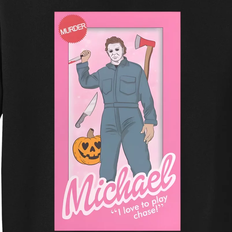 Michael Doll Horror Movie Doll Funny Halloween Sweatshirt