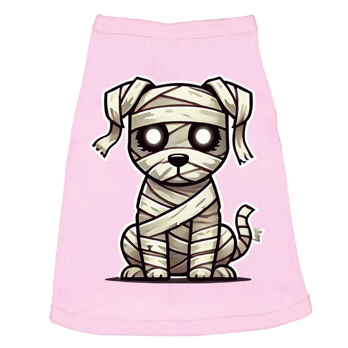 Mummy Dog Halloween Doggie Tank