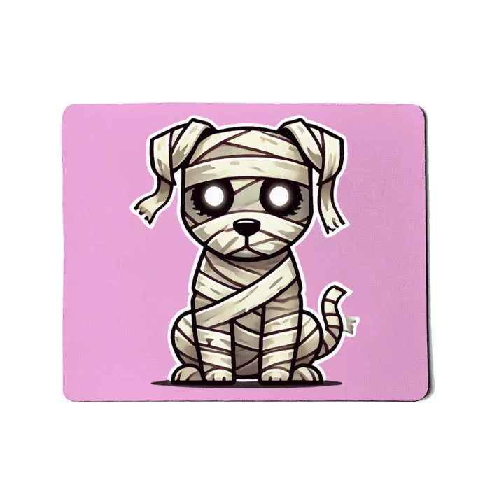 Mummy Dog Halloween Mousepad