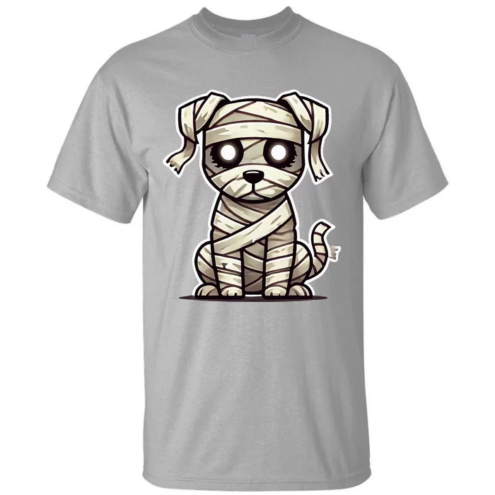 Mummy Dog Halloween Tall T-Shirt