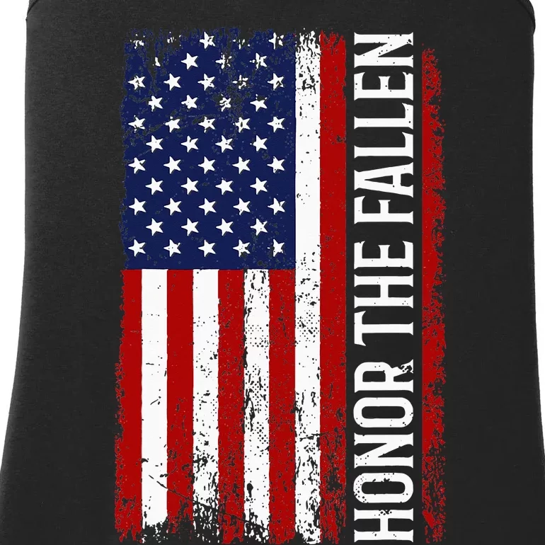 Memorial Day - Honor and remember the Fallen Ladies Essential Tank