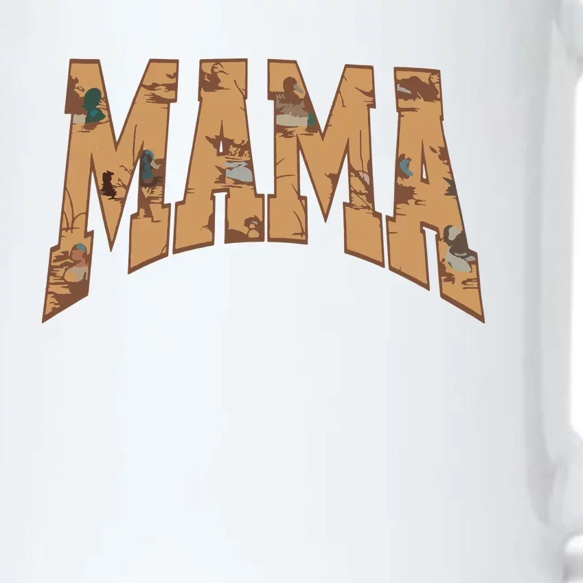 Mama Duck Hunting Black Color Changing Mug