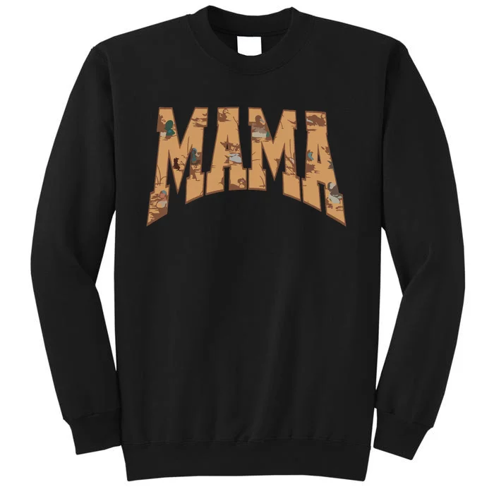 Mama Duck Hunting Tall Sweatshirt