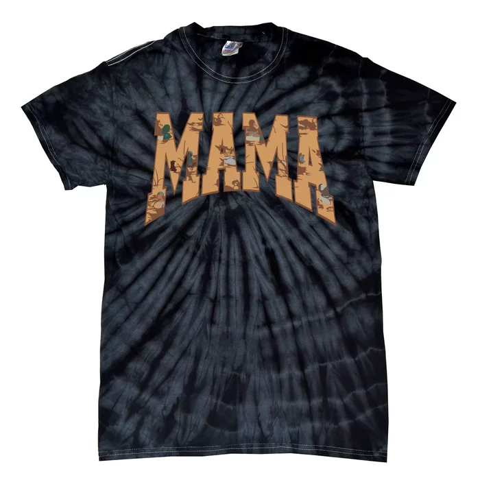 Mama Duck Hunting Tie-Dye T-Shirt