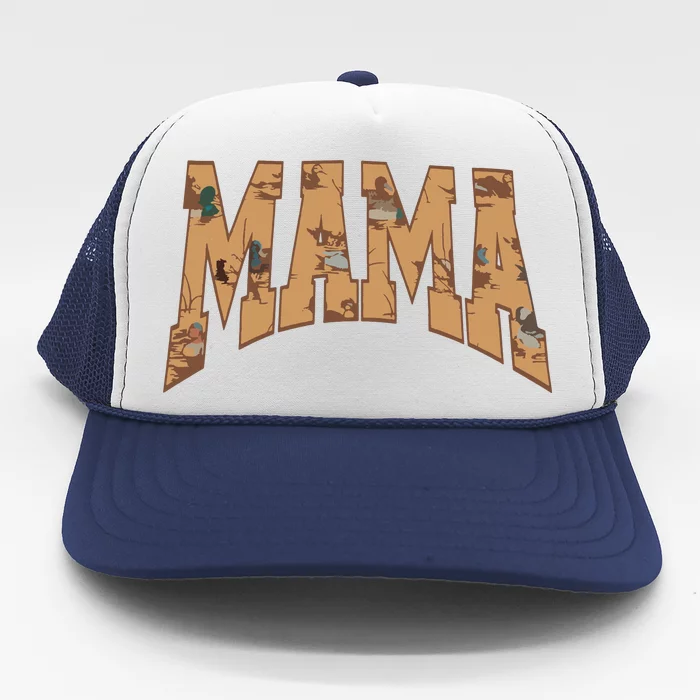 Mama Duck Hunting Trucker Hat