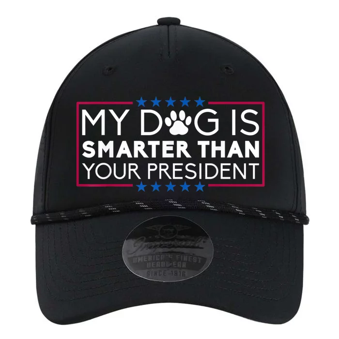 My Dog Is Smarter Than Your President Funny Dog Saying Performance The Dyno Cap