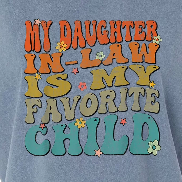 My Daughter In-law Is My Favorite Child Family Matching Garment-Dyed Women's Muscle Tee