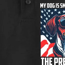 My Dog Is Smarter Than The President  My Dog Is Smarter Than Biden Dry Zone Grid Performance Polo