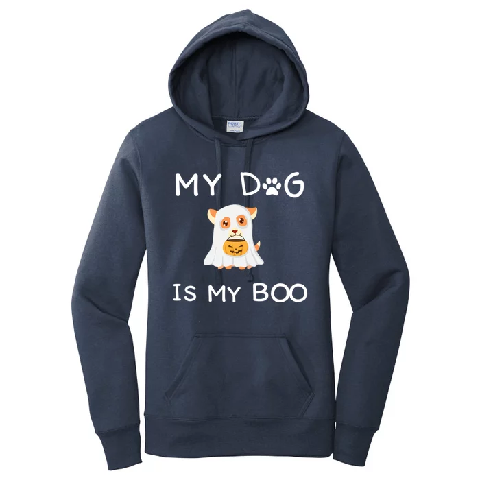 My Dog Is My Boo Meaningful Gift Women's Pullover Hoodie