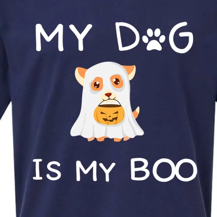 My Dog Is My Boo Meaningful Gift Sueded Cloud Jersey T-Shirt